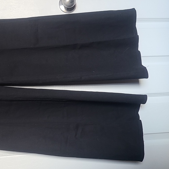 NWT Bebe 3 button Low Rise Thick Belt Waist Wide Leg Cotton Blend Pant Y2k - Picture 6 of 8